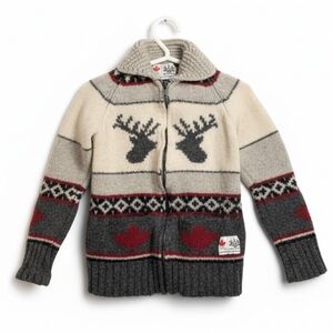 Hudson’s Bay Team Canada Wool Zip Sweater | Kids 3T 4T